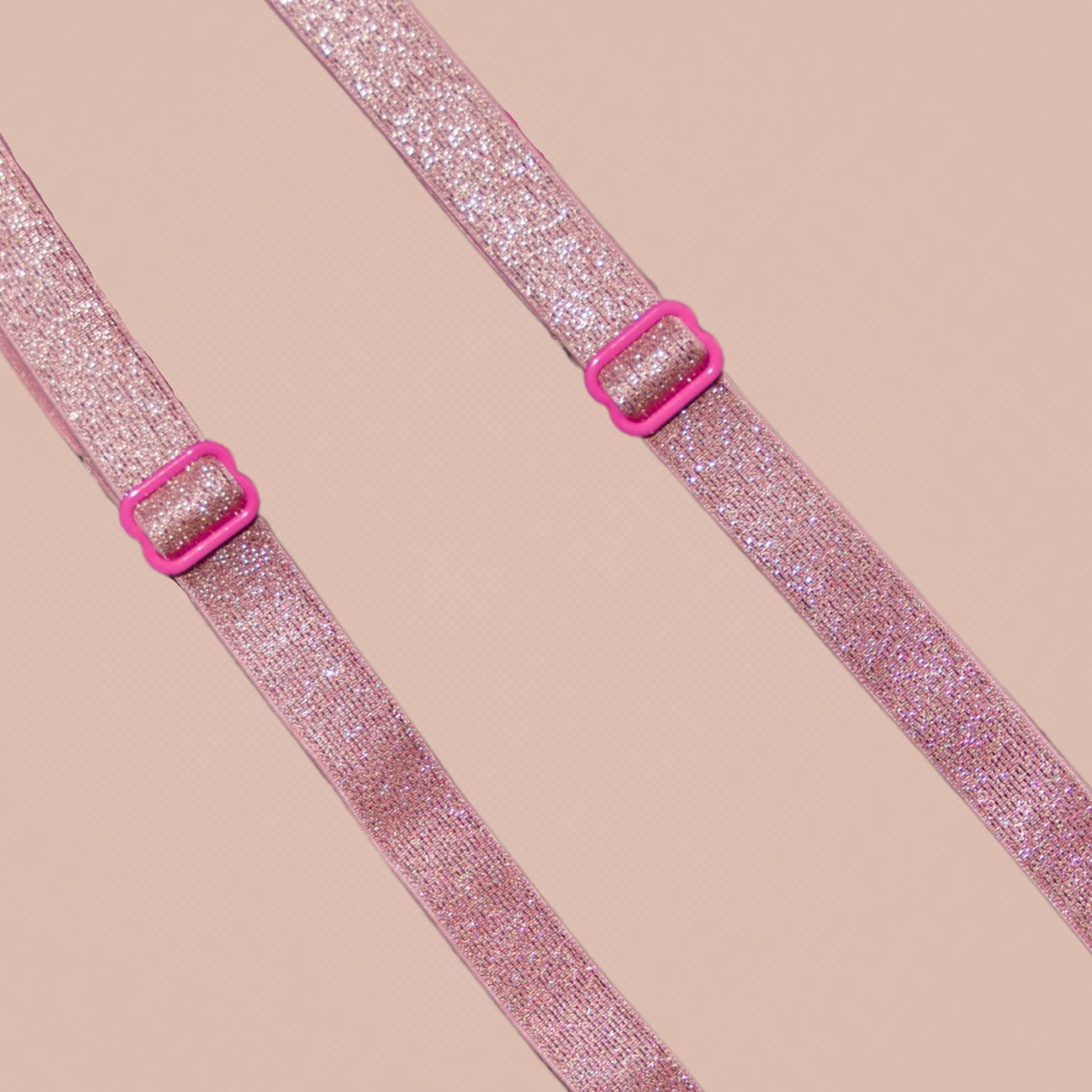 Set of Metallic interchangeable her-rah Straps in Princess Pink..